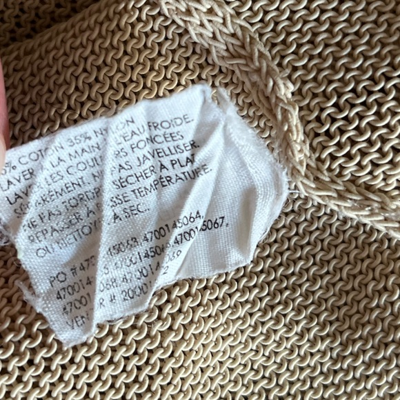 Club Monaco Sheer Crop Sweater XS - Picture 9 of 13